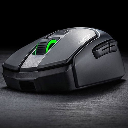 ROCCAT(ロキャット) Kain 200 AIMO(ブラック) Wireless Titan-Click RGB Gaming Mouse