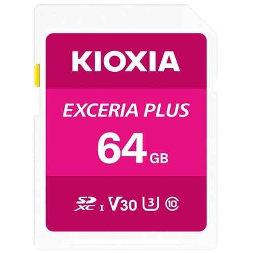 キオクシア(KIOXIA) KSDH-A064G EXCERIA PLUS SDXCカード 64GB CLASS10