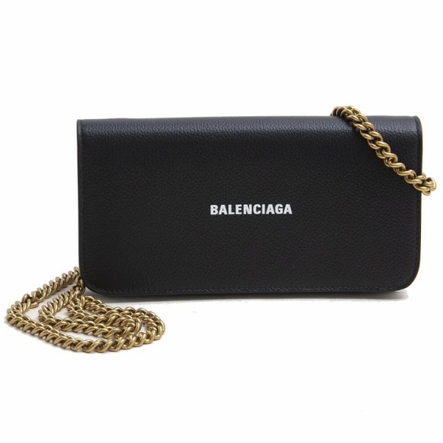 手数料安い バレンシアガ レディース 長財布 ロングウォレット ショルダーバッグ Balenciaga Cash Continental Wallet On Chain レザー ロゴ 斜めが 公式 Vigorgh Com