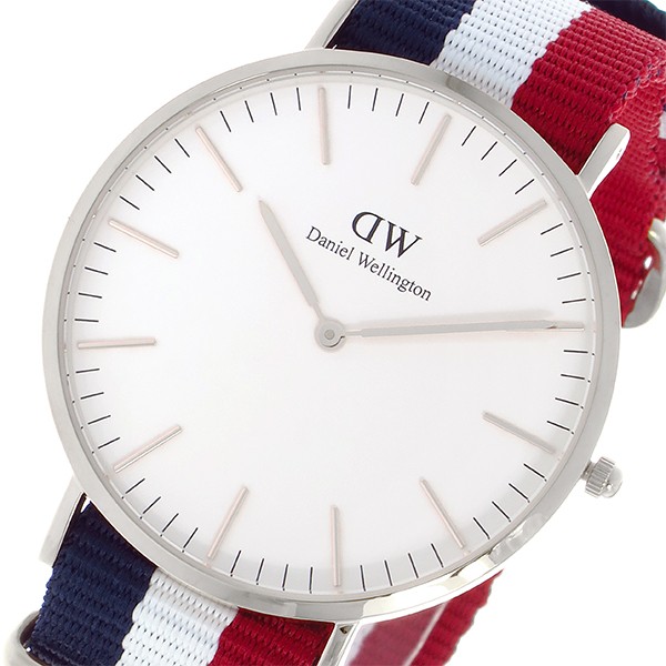 即日発送 ダニエルウェリントン メンズ 腕時計 Danielwellington ケンブリッジ シルバー 40mm オ