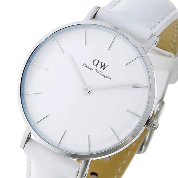 ダニエルウェリントン メンズ&レディース 腕時計/Daniel Wellington CLASSIC PETITE 腕時計 ホワイト 送料無料/込 誕生日プレゼント