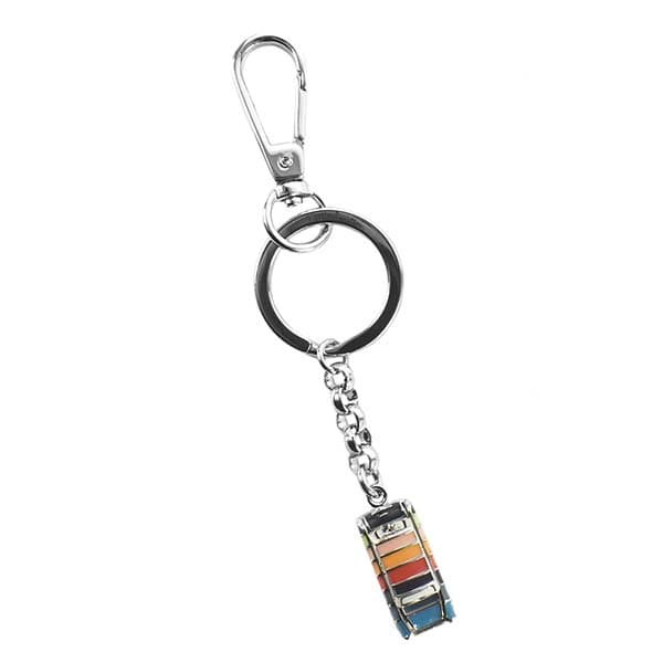 気質アップ ポールスミス メンズ キーホルダー キーリング Paulsmith Men Keyring Mini ミニクーパー 車モチーフ ストライプ柄 キーホルダー キーリ 新色追加 Centroprofesorjuanbosch Com