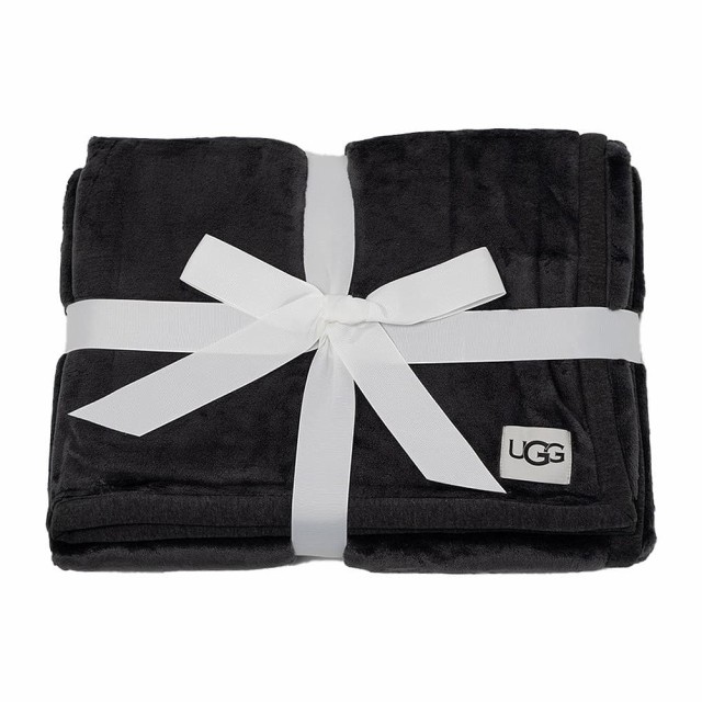 販売期間-アグ UGG ブランケット ロ•ゴ グレー DUFFIELD THROW II 送料