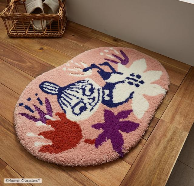 ガイドを 北欧 デザイン マット キャラクター 日本製 玄関マット ラグ 最大幅 約55 75cm 変形 ムーミン コバナマット S 防ダニ 引っ越し 新生活の通販はau Pay マーケット インテリアショップゆうあい うあい