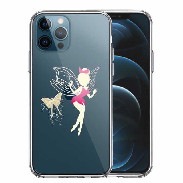 iPhone12 Pro 卸し売り購入 大幅にプライスダウン ハイブリッド スマホケース 側面ソフト 背面ハード 妖精 3 ピーターパン