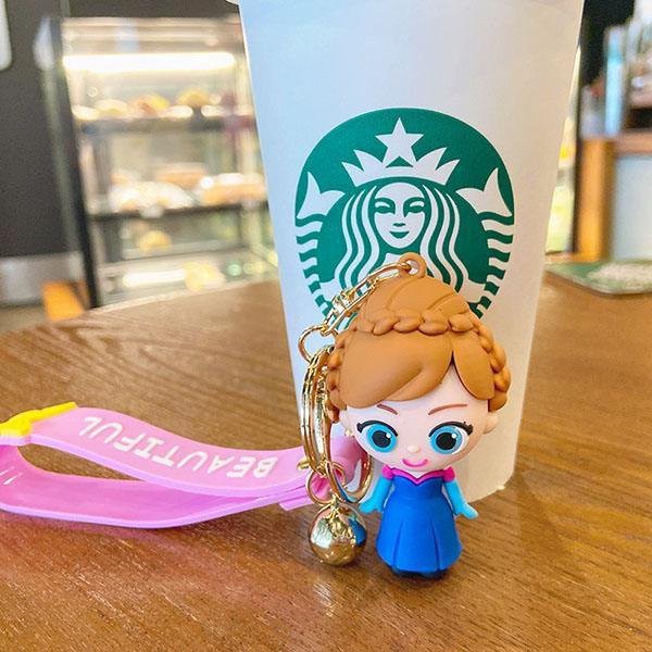 ディズニーストア　アナ雪　エルサ　戴冠式　アクセサリースタンド アナとエルサが戴冠式で着用したドレスをモチーフにした『アナと