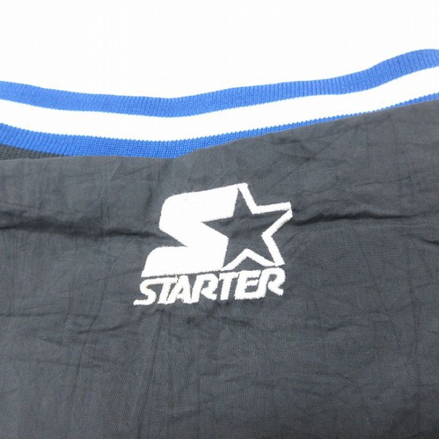 古着 スターター STARTER 長袖 ナイロン トップス キッズ ボーイズ 子供服 90年代 90s NBA オーランドマジック 刺繍 V
