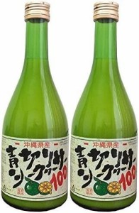 沖縄特産販売 青切りシークワーサー100 500ml ×2本