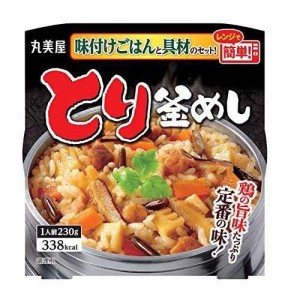 丸美屋 レンジで簡単! とり釜めし 味付けごはん付き 230g×6個