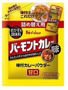 ハウス 味付カレーパウダーバーモントカレー味袋入り 45g ×10個