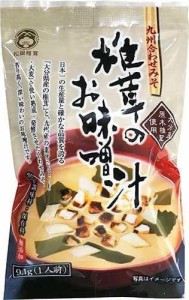 大分産椎茸のお味噌汁（九州合わせみそ）6袋【化学調味料・保存料無添加】松岡椎茸