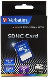 Verbatim バーベイタム SDHCカード 32GB Class 10 SDHC32GJVB1