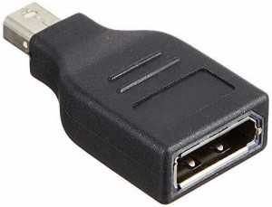 エスエスエーサービス  DisplayPort メス → MiniDisplayPort オス  変換コネクタ SMDPM-DPF