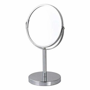 ダルトンDulton 鏡 ラウンド スタンドミラー 高さ280×幅165×奥行120mm 片面3倍鏡 ROUND STAND MIRROR G755-903