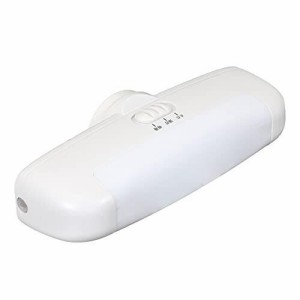 エルパ ELPA LEDセンサー付ライト 白色ホワイトサービスコンセント付 明暗センサー 横型 PM-L75W