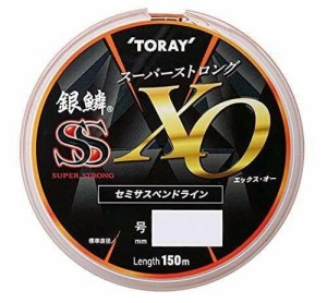 東レ(TORAY) 銀鱗 スーパーストロング エックス・オー 150m 3号 エクストラマットオレンジ