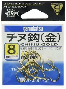 がまかつGamakatsu チヌ フック 金 0.5号 釣り針