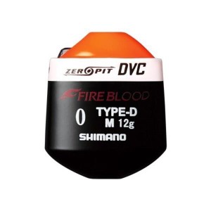 シマノSHIMANO ウキ ファイアブラッド ゼロピット DVC TYPE-D M 0 オレンジ FL-11BP