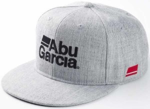 AbuGarcia アブガルシア フラットビルキャップ グレー