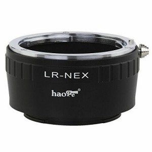Haoge レンズアダプター Leica R LR マウントレンズ - Sony Eマウント NEXカメラ a3000 a3500 a5000 a5100 a6000 a6400 a6500 A7 A7R A7S