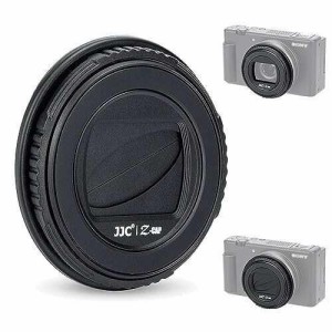 JJC レンズキャップ レンズバリア Sony ZV-1F ソニー Vlog用カメラ ZV-1F 専用 レンズ保護 レンズカバー 防塵 キズ防止 携帯便利 耐スク
