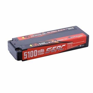 SUNPADOW S-ERCシリーズ5100mAh 7.4V 2S 70C リポバッテリーハードケース、RCトラックRCトラギー RC 無人ヘリコプターFPVレーシングに適