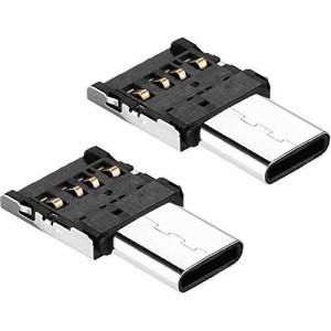 オーディオファン USB type c 変換 アダプタ OTG USB-A to USB-C 2個セット