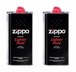 ZIPPOジッポー Zippo オイル缶 大缶・355ml 2本セット