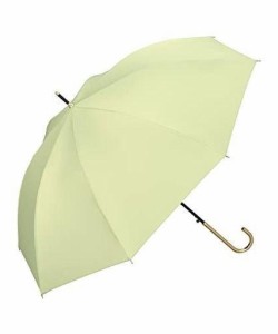 WPC. 日傘 WIND-RESISTANT LARGE PARASOL ピスタチオ 長傘 60CM レディース 晴雨兼用 ジャンプ傘 大きい 遮光 UVカット 100% 遮熱 熱中症