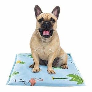 NORVY ペット ひんやりマット 猫小型犬 冷却マット ペットベッド 60×45CM 夏用ひんやりジェルマット 敷きパッド？暑さ対策 犬舎のため 