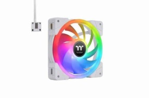 Thermaltake SWAFAN EX ホワイト, 12, RGB