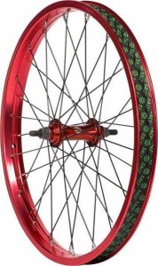 ソルトSalt BMX用ホイール エベレスト フロント 20インチ 38アクスル対応 レッド