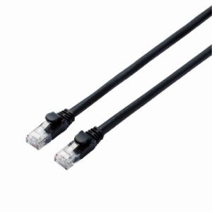 エレコム LANケーブル Cat6A  スタイル別ブラック 10m, スタンダード