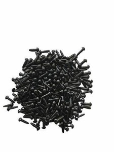 約3ｍｍ プラスチックアイ さし目 黒 100個 ぬいぐるみ・人形の目 ドール