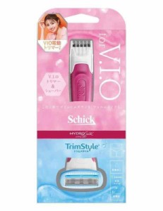 シック Schick ハイドロシルク トリムスタイル ホルダー 付き VIO 女性用 カミソリ ホワイトピンク 2個アソート