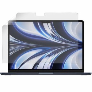 ベルモンド MACBOOK AIR 13.6インチ M3  M2 用 画面 保護フィルム | 日本製 三分割貼り付け マックブックエアー 13 M2 専用 フィルム さ