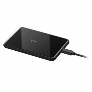 カシムラ ワイヤレス充電器 マグネット 10W ブラック 置くだけで充電 QI認証品 スリム設計 NKW-14