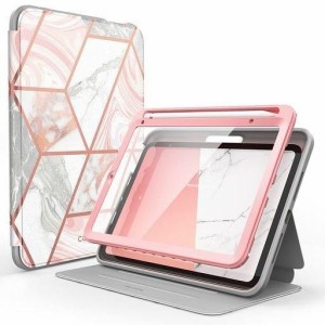 I-BLASON COSMO ケース IPAD MINI 6IPAD MINI 第6世代 2021 用 フルボディ三つ折り スクリーンプロテクター内蔵スマートカバー 自動ス