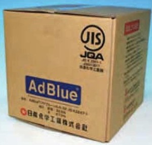 新日本化成 高品位尿素水 アドブルーAdBlue バックインボックスBIB 10L ノズル付 エンジン向け尿素SCRシステム