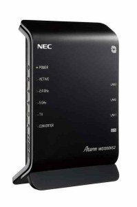 NEC WiFi 無線LAN ルーター WG1200 11ac ac1200 867+300Mbps 4LDK利用人数 5