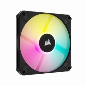 CORSAIR AF SLIM シリーズ、AF120 RGB SLIM、120mmx15mm RGB ファン［ブラック］１個入CO-9050162-WW