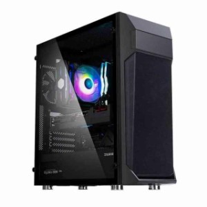 ZALMAN Z1 Plus ミドルタワーPCケース 強化ガラス CS8251 ブラック