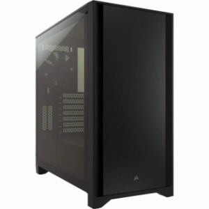 CORSAIR 4000D 強化ガラス製ミドルタワー ATX PCケース ブラック, 4000D