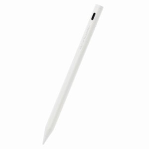 エレコム タッチペン交換用ペン先 3本入り  P-TPACSTAP02BK専用  ホワイト, タッチペン本体