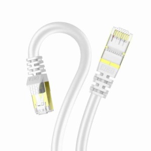 Veetop CAT8 LANケーブル カテゴリ-8 超高速 防水 難燃 耐磨 耐候性 金ツメ RJ45コネクタ ギガビット 40Gbps 2000MHz 26awg 爪折れ防止 