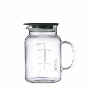 HARIOハリオ お酢 保存容器 ビネガーズフルーツポット 500ml ブラック 日本製 VFP-500-B 1個入