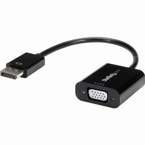 STARTECH.COM DISPLAYPORT - VGA アクティブ変換アダプタ／1080P／ディスプレイポート - VGA モニターケーブルアダプタ／デジタル - アナ