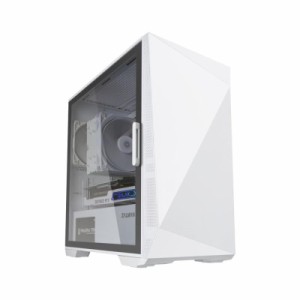 ZALMAN Z1 Iceberg White ミニタワー型PCケース 多角形デザイン ホワイト CS8340