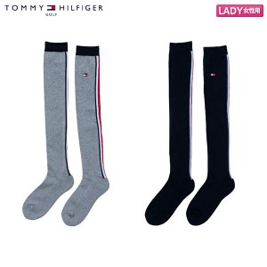 【レディース】トミーヒルフィガー ゴルフ THMB9FCF ニーハイ ソックス 靴下 TOMMY HILFIGER