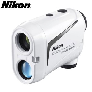 ニコン ゴルフ クールショット ライト スタビライズド レーザー 距離測定器 ホワイト Nikon COOLSHOT LITE STABILIZED レーザー距離計測